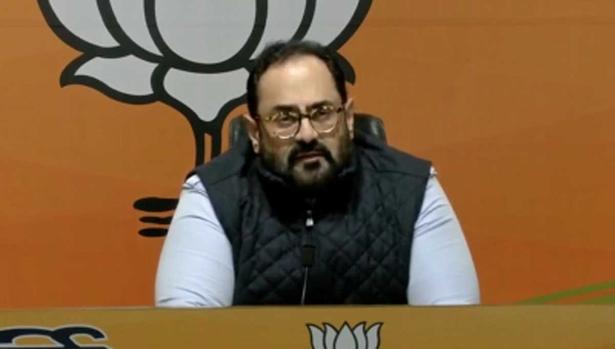 केंद्रीय मंत्री राजीव चंद्रशेखर ने व्हाट्सएप से कहा- भारत का गलत नक्शा तुरंत ठीक करें